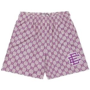 ERIC EMANUEL EE Graphic Print Athletic Basic Shorts Size: XS